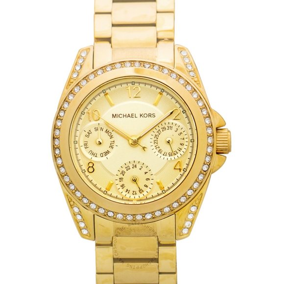 MICHAEL KORS Gold-tone Stainless Steel Watch - Picture 1 of 5